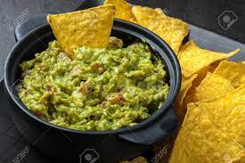 guacamole con doritos